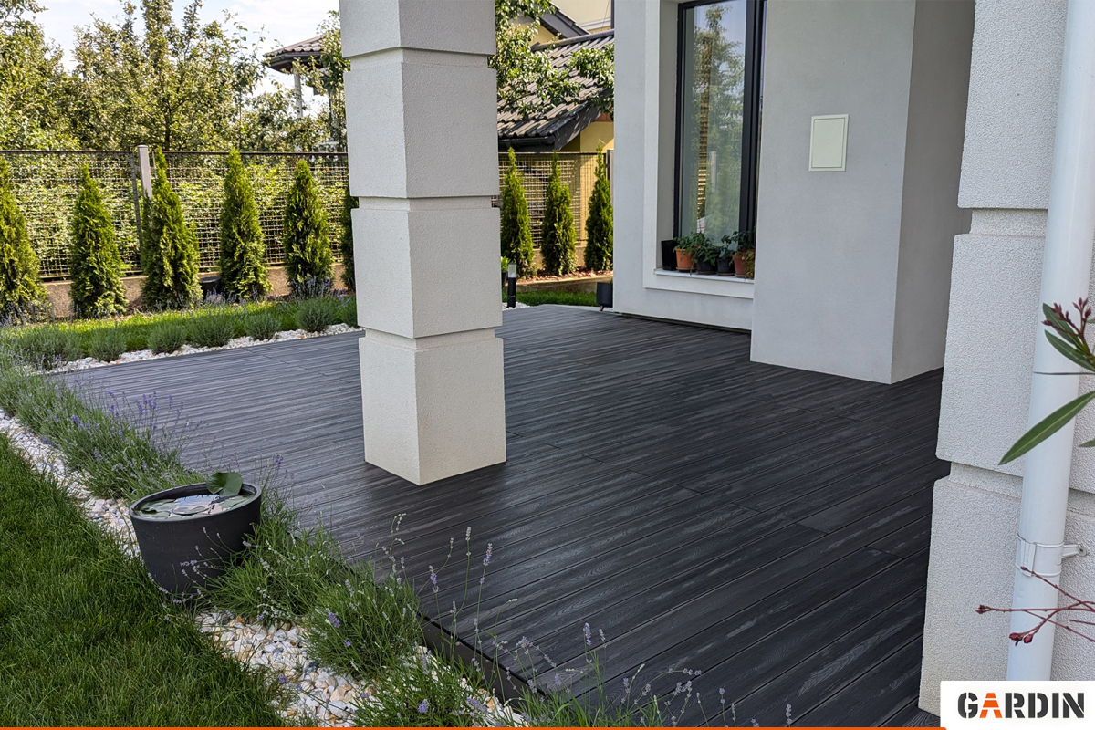 Тераса у передмісті Івано-Франківська - вишукана класика з Gardin Natur!