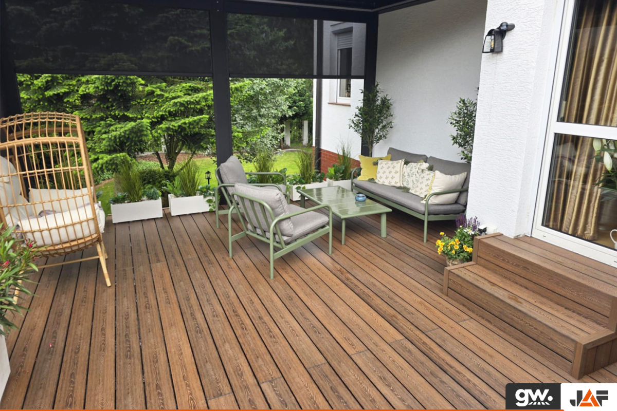 Каштановий Gardin Deco X