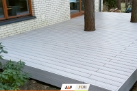 Тераса з деревами, Магдаленка, Польща