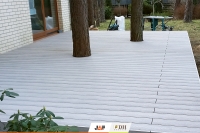 Тераса з деревами, Магдаленка, Польща