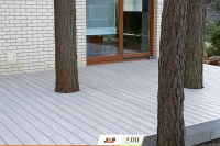 Тераса з деревами, Магдаленка, Польща