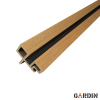Кут Gardin Deco Wall Black(2,95 м)