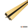 Кут Gardin Deco Wall Black(2,95 м)