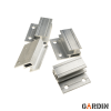 Алюмінієва кліпса для фасадних панелей Gardin Deco 2.0 (50 шт.) без шурупів