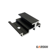 Алюмінієва кліпса для фасадних панелей Gardin Deco Wall Black 100 шт.) без саморізів