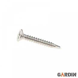 Саморіз Gardin з нержавіючої сталі для алюмінію PH2 (200 шт.)