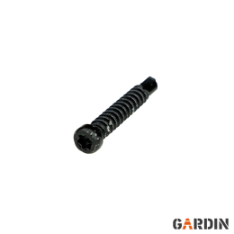 Саморіз з нержавіючої сталі TX20 чорний Gardin Pro для дерева та WPC (100 шт.)